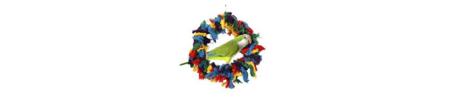 Papegaaien schommel | Lorre & co | Papegaaien speelgoed